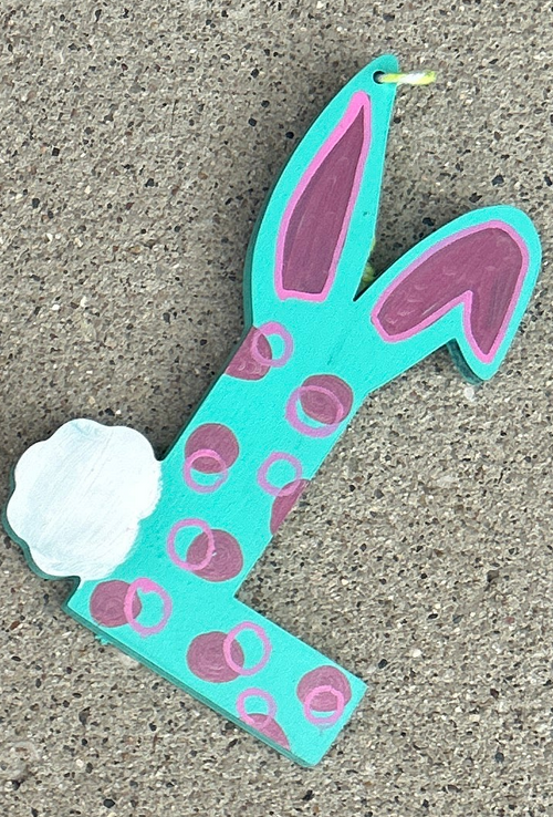 Bunny Alphabet Letter L