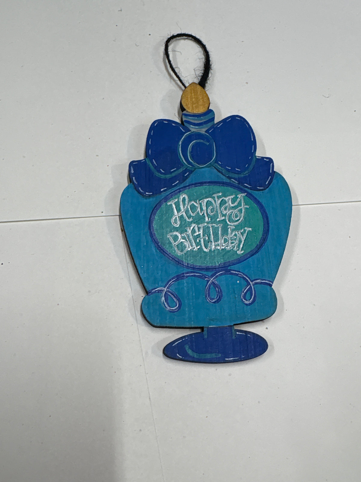 Small Happy Birthday Cake Sign