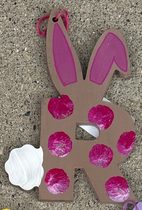 Bunny Alphabet Letter R