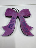 Small Birthday Bow  Sign